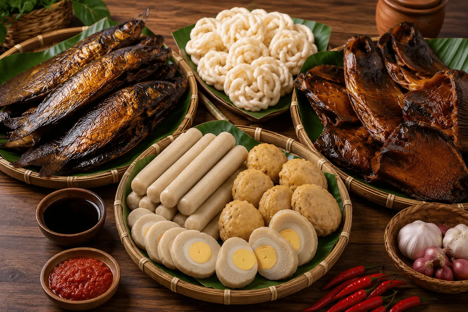 Aneka kuliner khas Palembang Berkah Lancar
