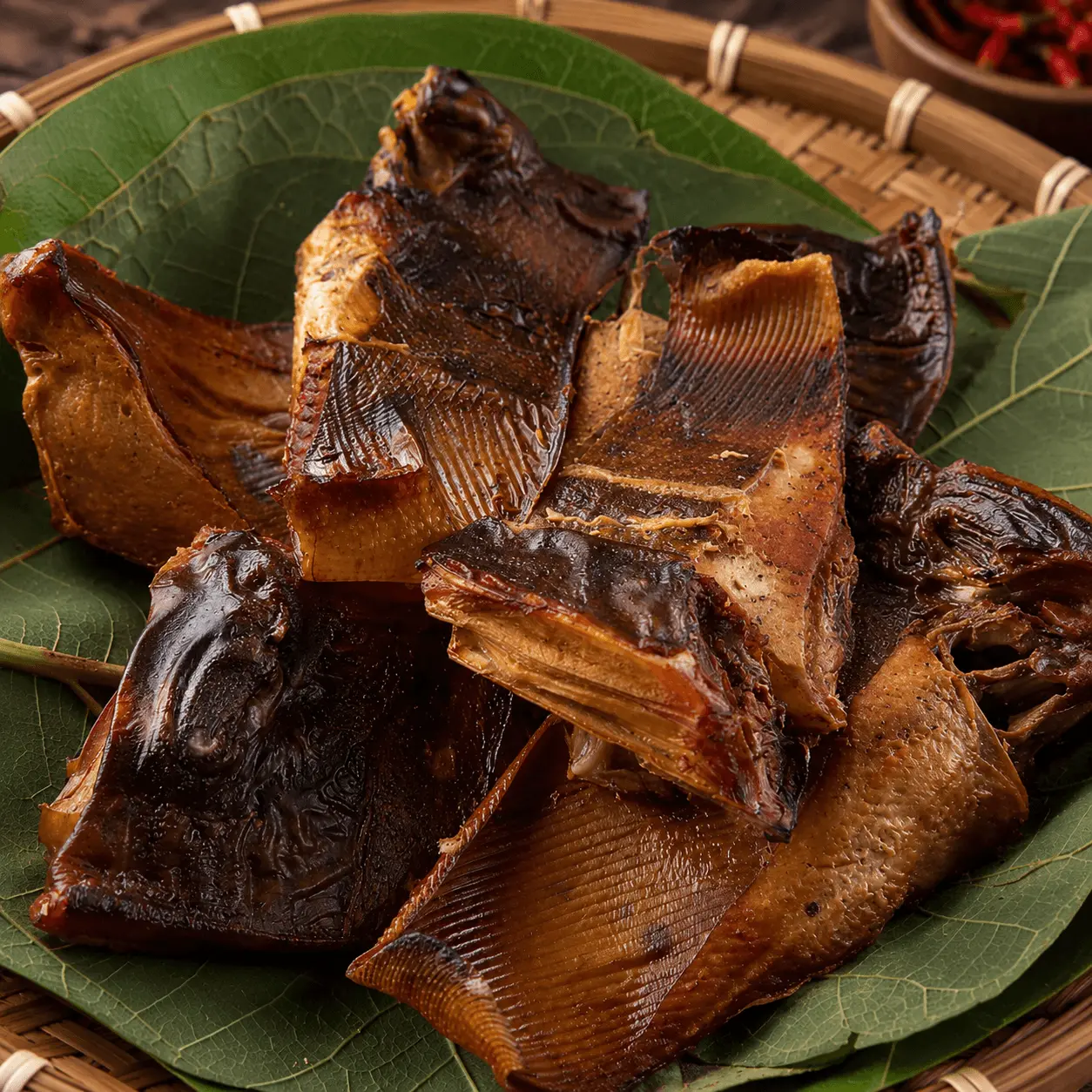 Ikan Asap Peh (Ikan Pari)