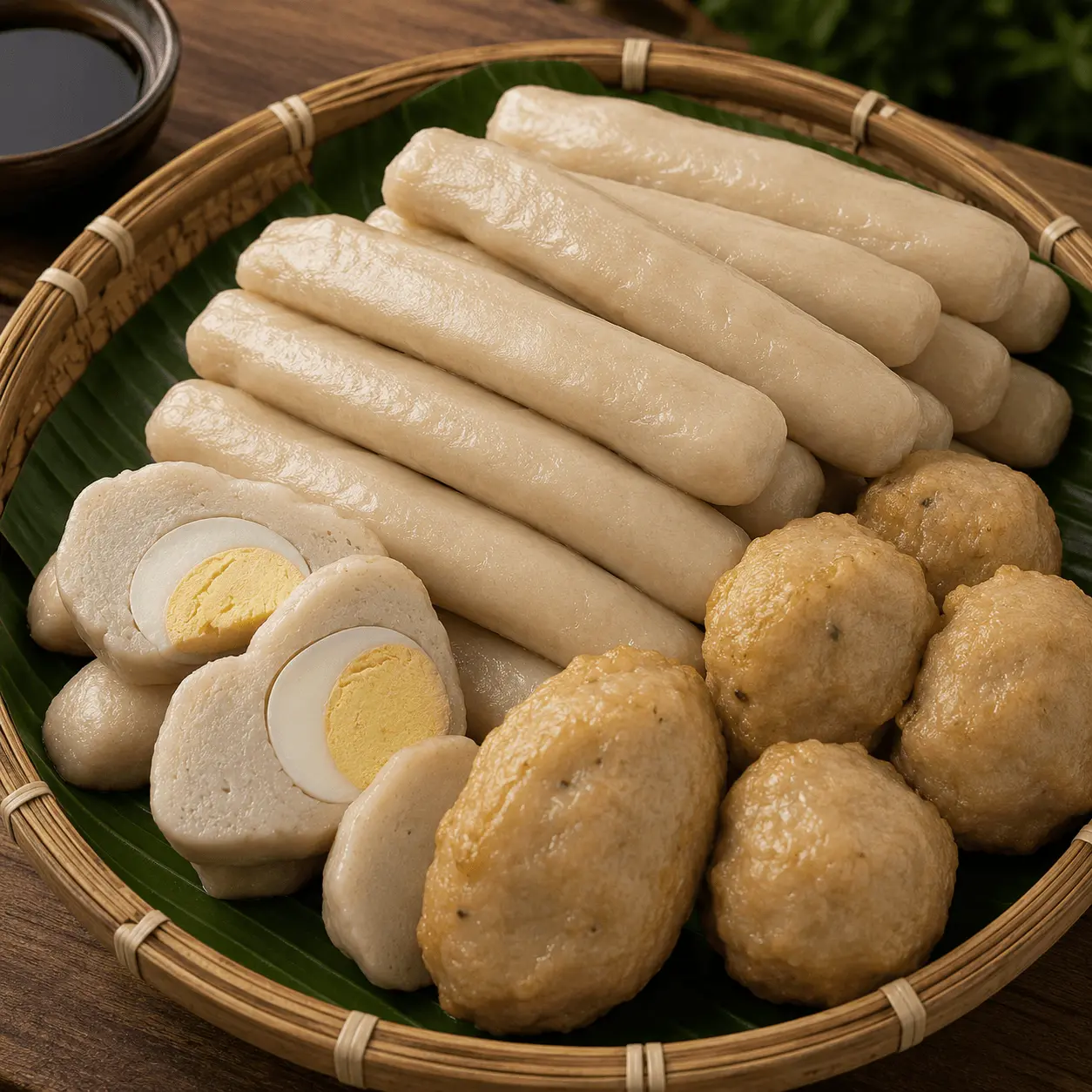Pempek (Lenjer, Telur & Adaan)